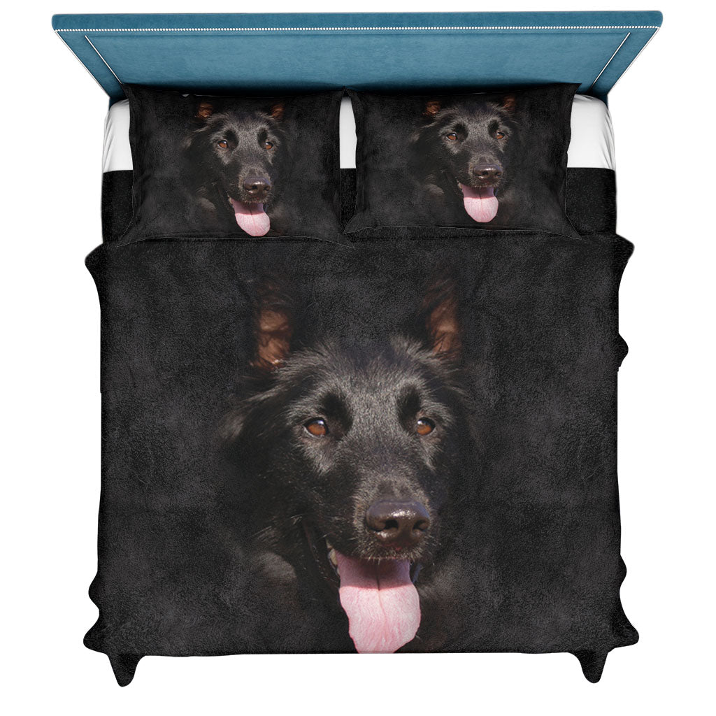 Groenendael Dog Face Hair Sweater Sweater