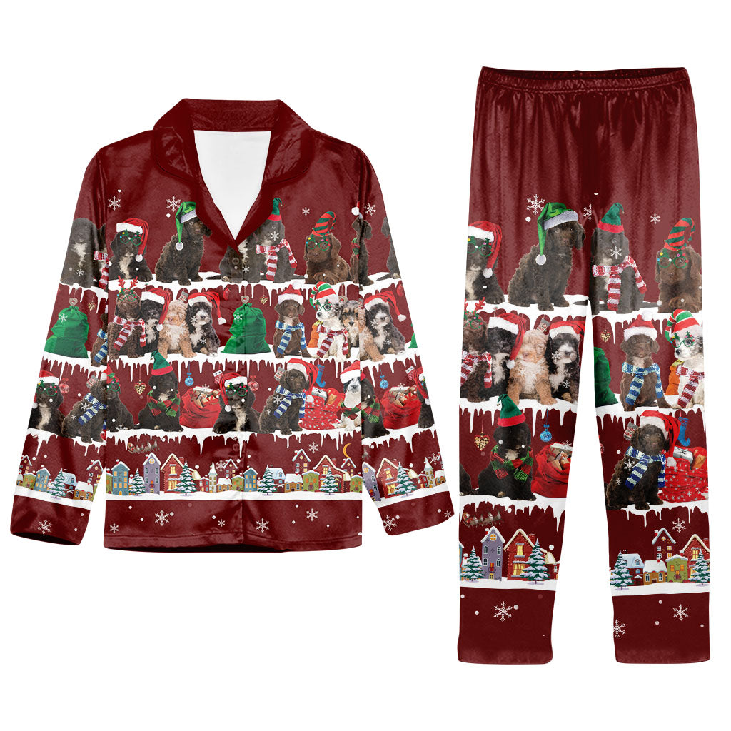 Sproodle Snow Christmas Back