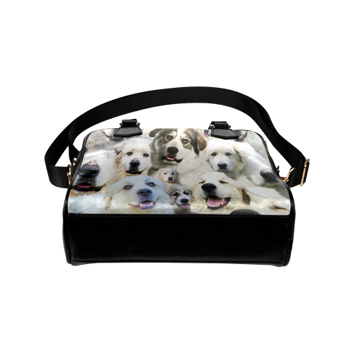 Great Pyrenees Face Shoulder Handbag