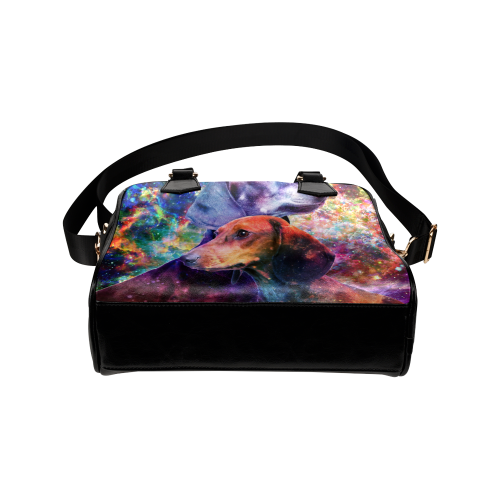 Dachshund Yin Yang Shoulder Handbag