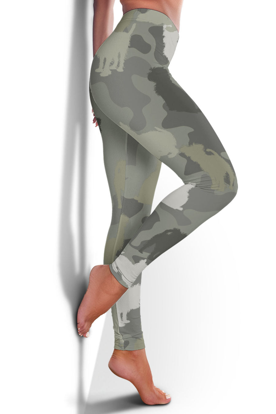 Affenpinscher Camo Legging