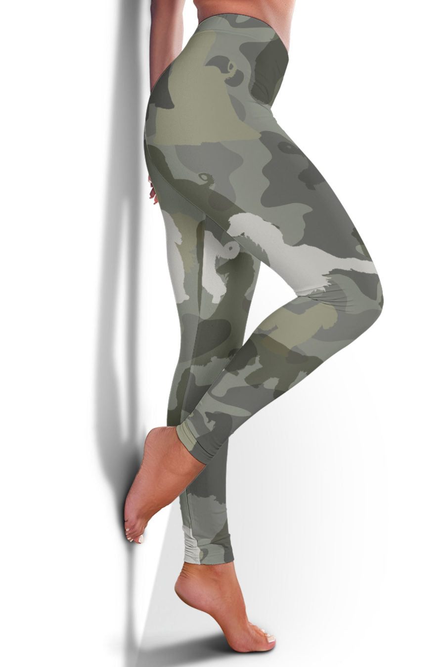 Afghan Hound Camo Legging