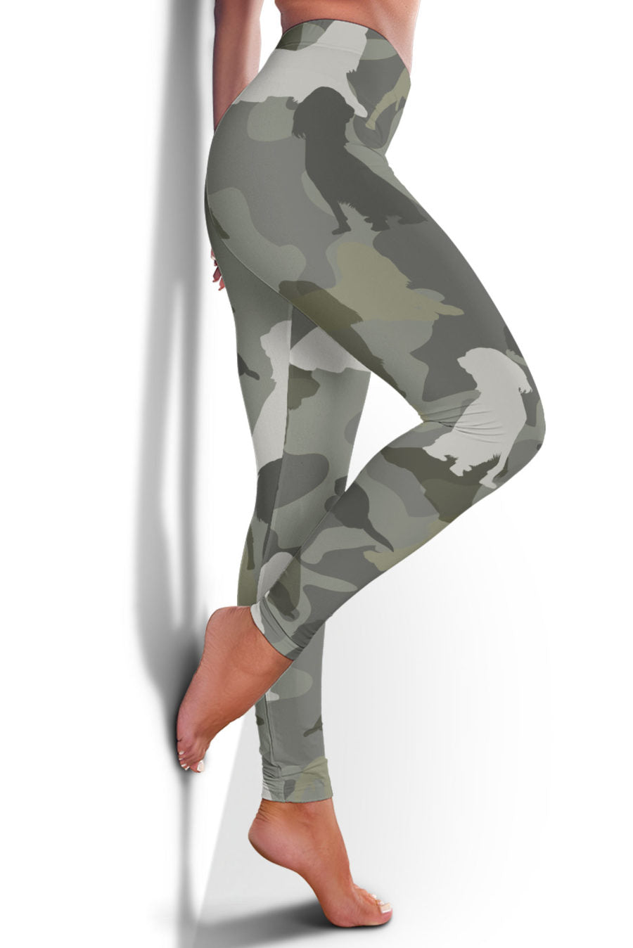 English Springer Spaniel Camo Legging