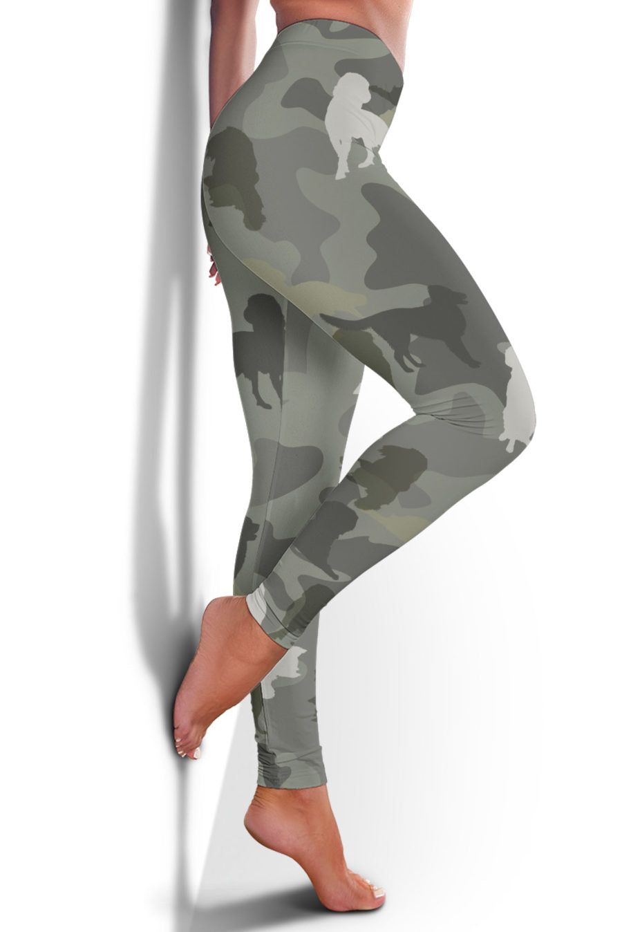 German Longhaired Pointer Camo Legging