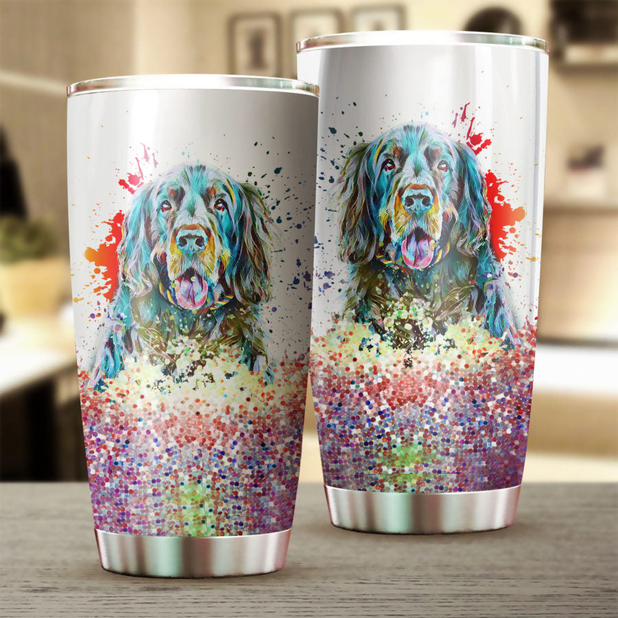 Gordon Setter Art Color Tumbler Cup