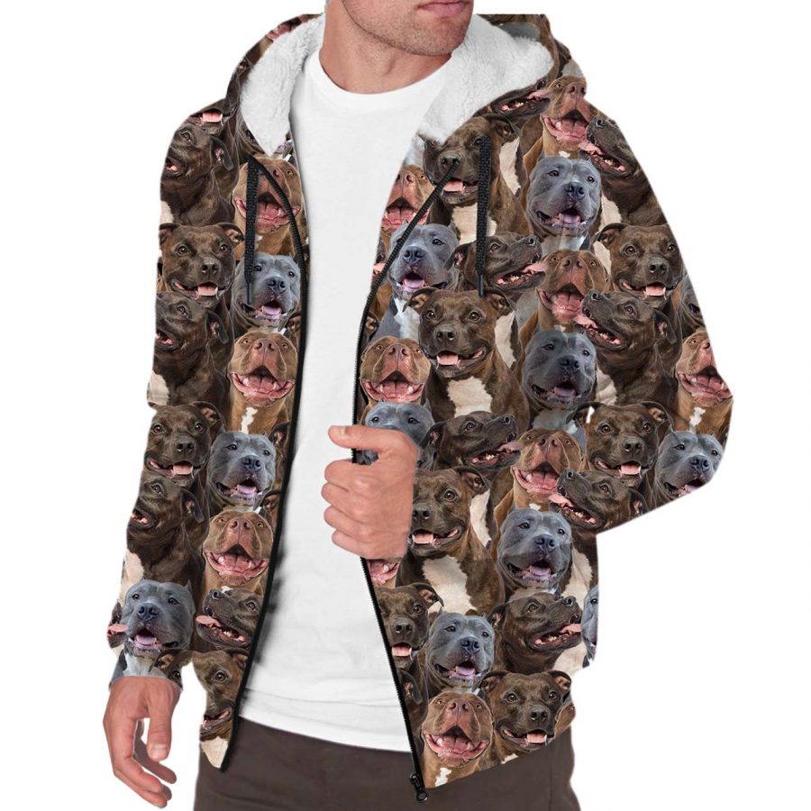 Pitbull Full Face Fleece Hoodie