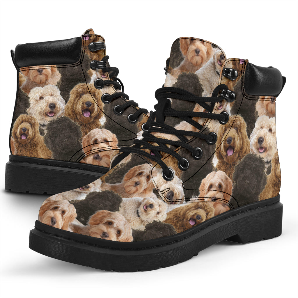 Labradoodle Full Face AllSeason Boots Dream Come True Chanel