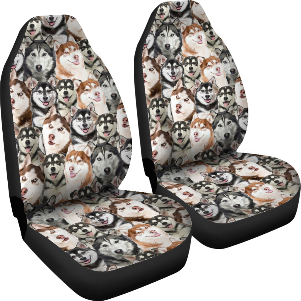 Husky Full Face Car Seat Covers