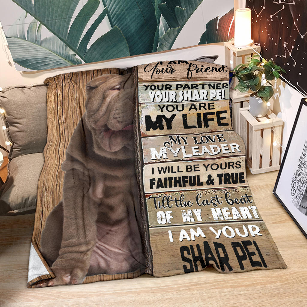 Shar Pei-Your Partner Blanket