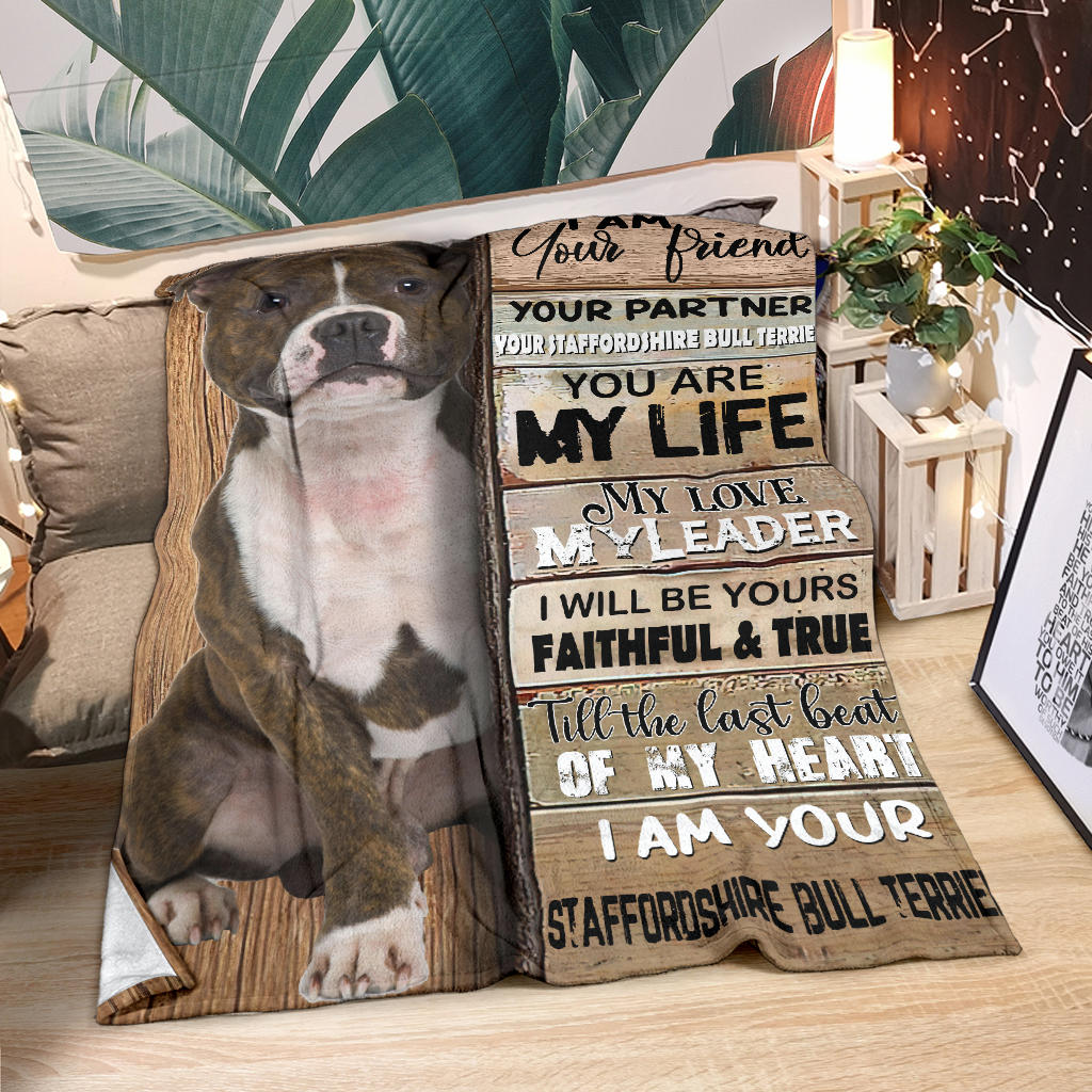 Staffordshire Bull Terrier-Your Partner Blanket
