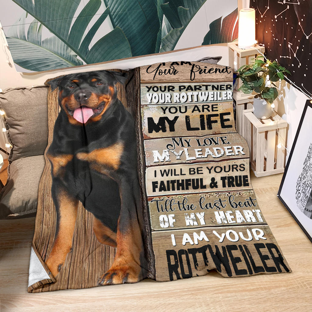 Rottweiler-Your Partner Blanket