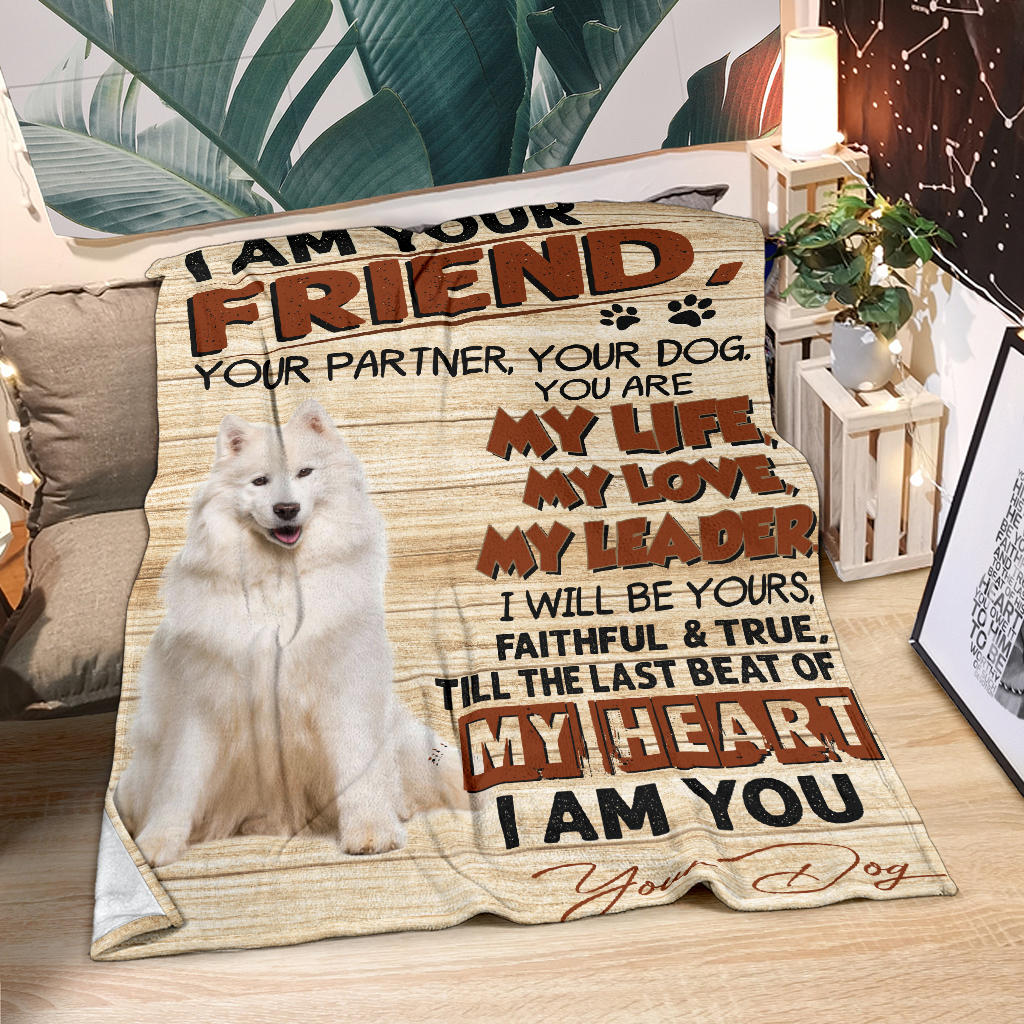 Samoyed-My Love Blanket