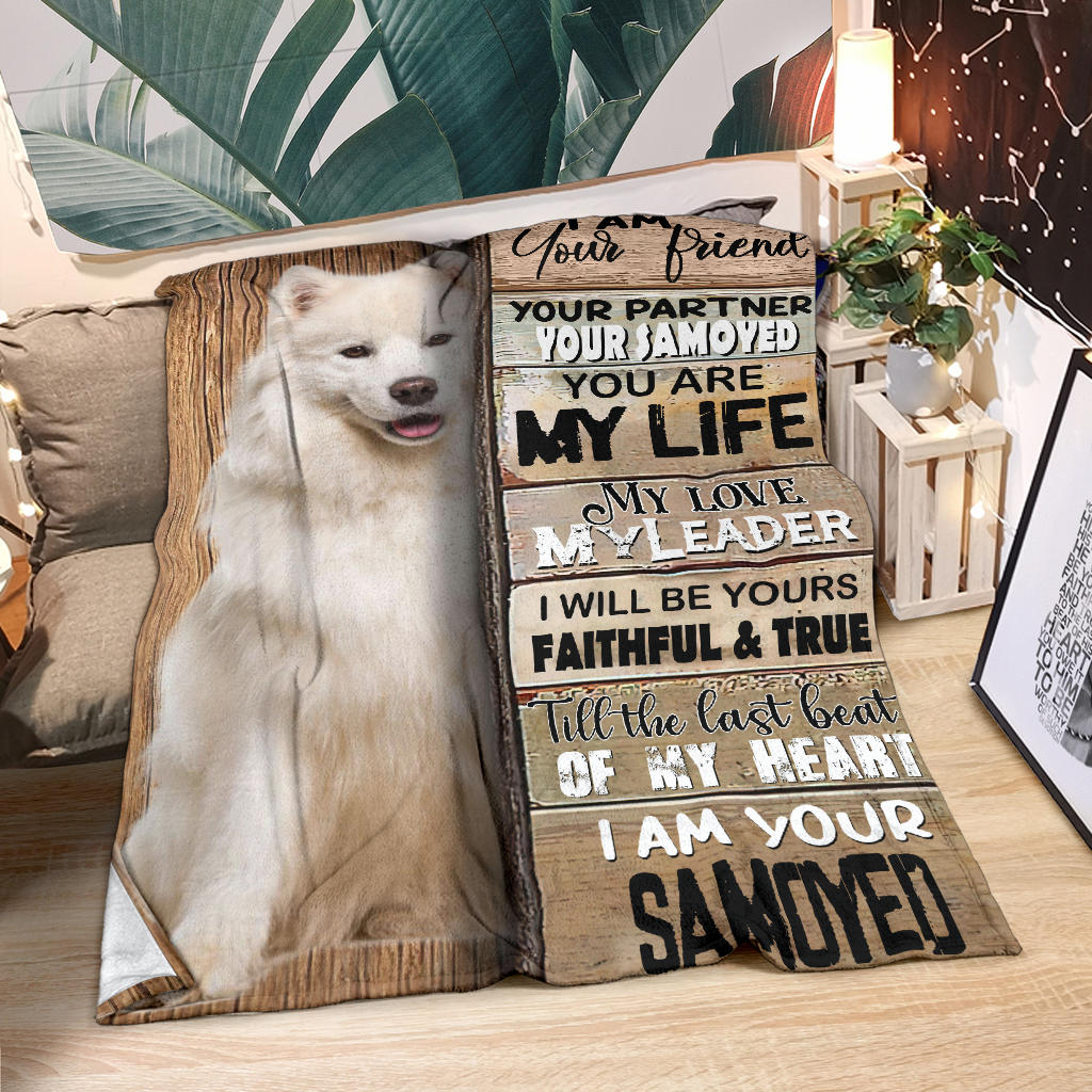 Samoyed-Your Partner Blanket