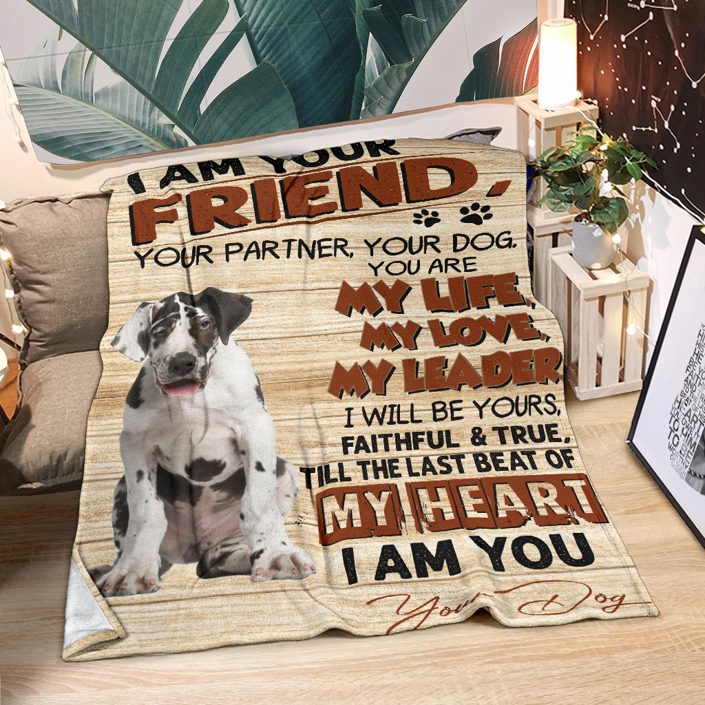 Great Dane-My Love Blanket