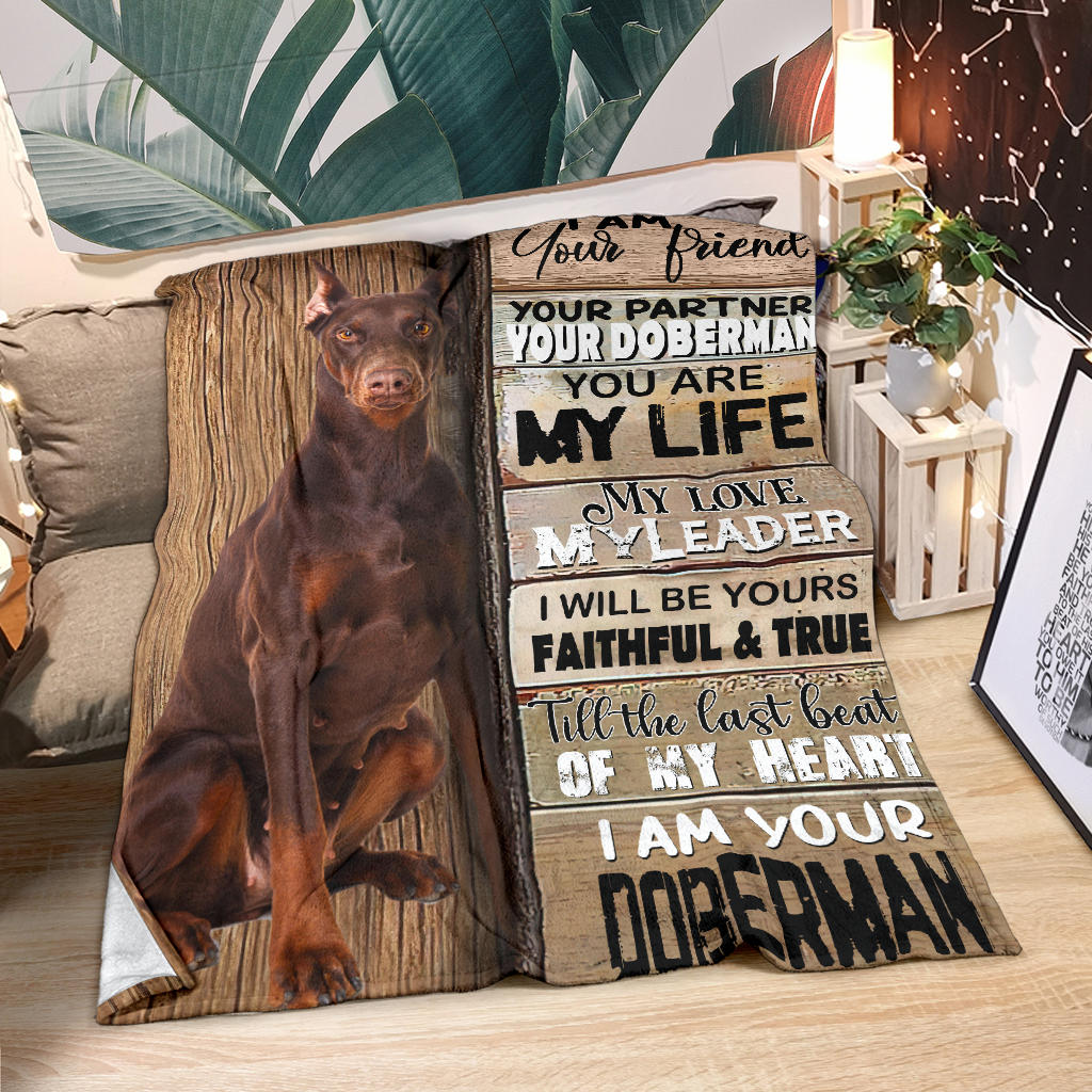 Doberman-Your Partner Blanket