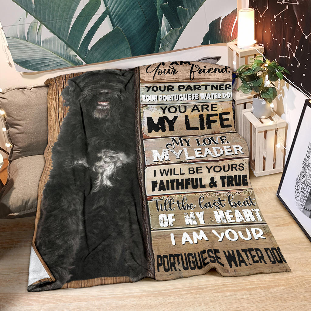 Portuguese Water Dog-Your Partner Blanket