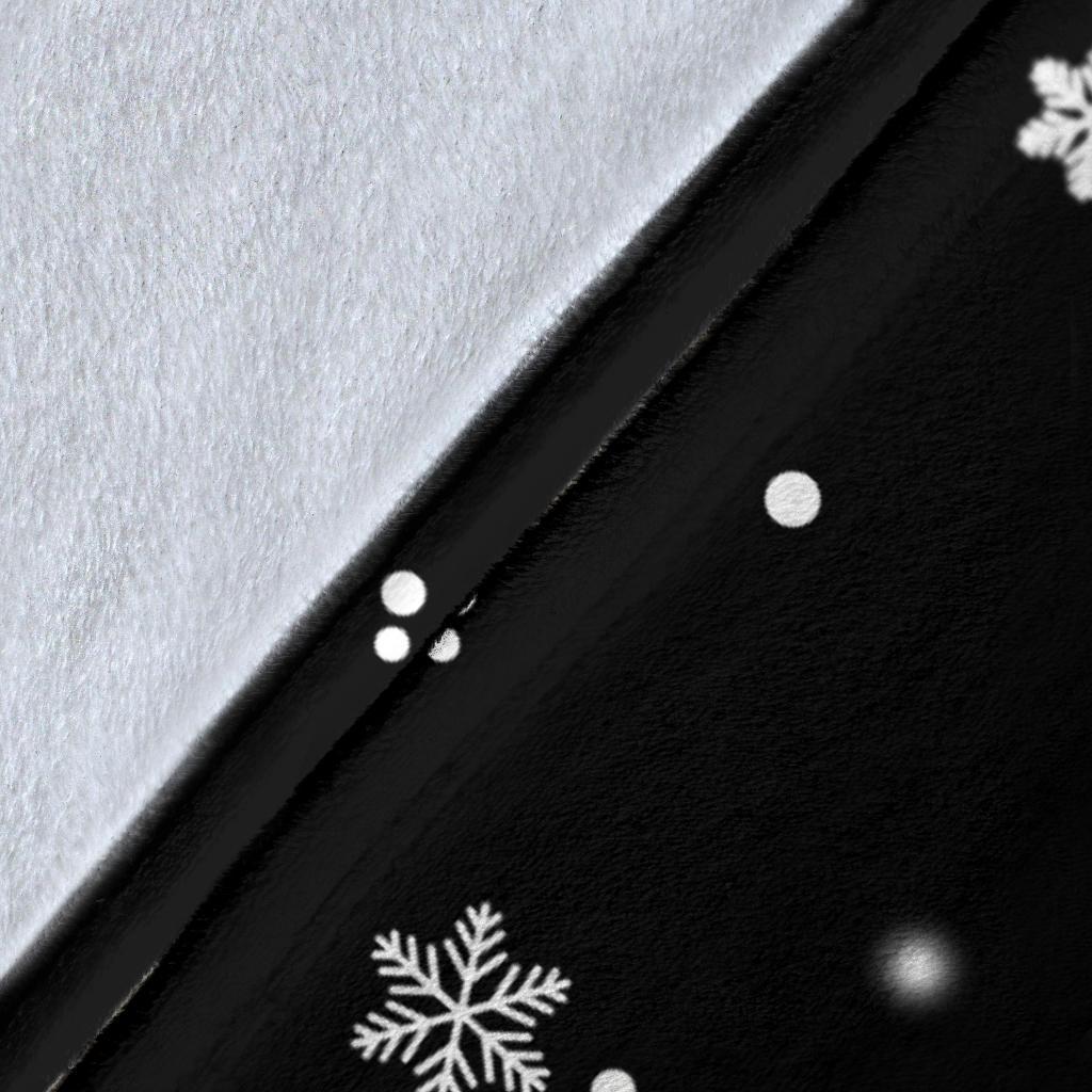 Papillon Christmas Tree Blanket