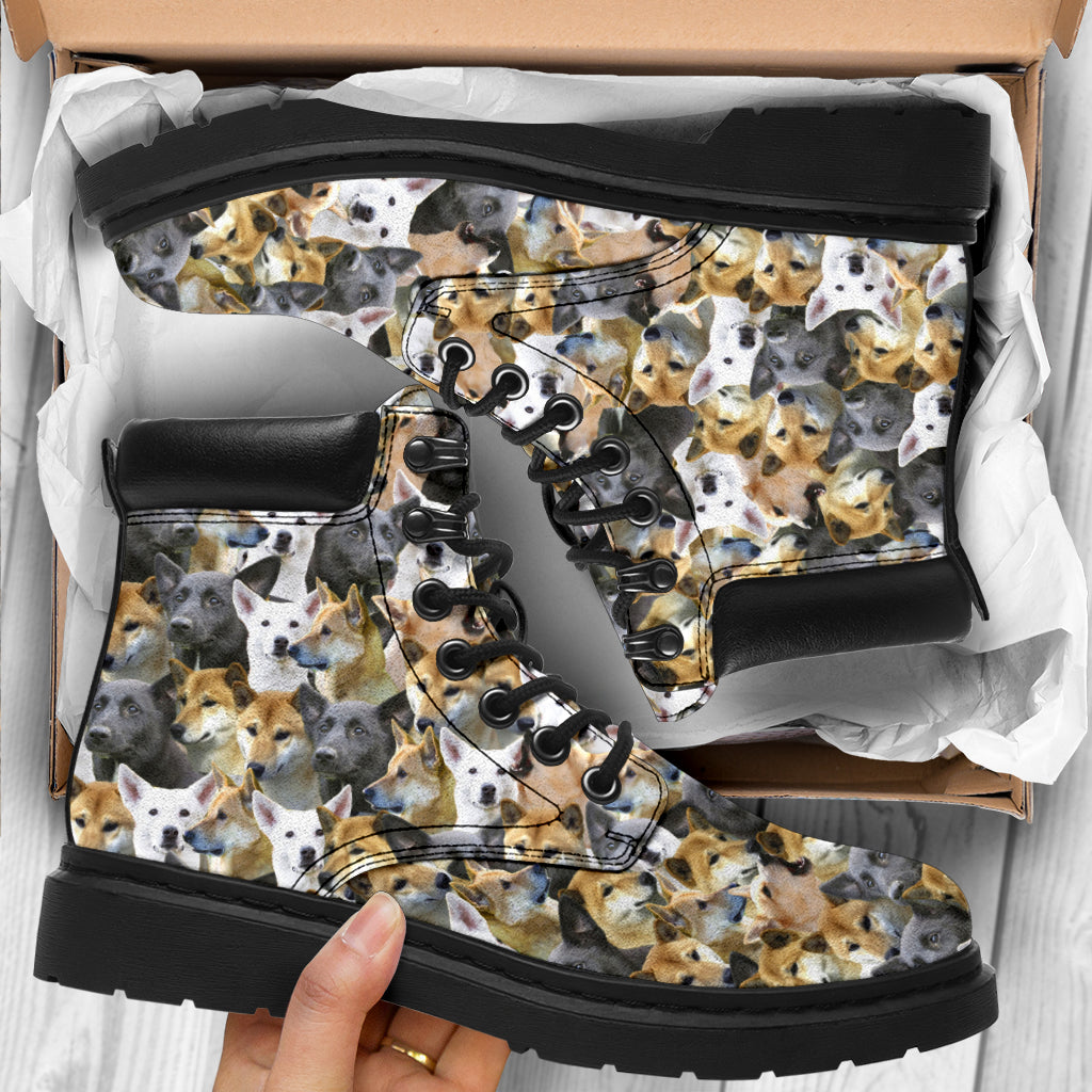 Canaan Dog Full Face All-Season Boots