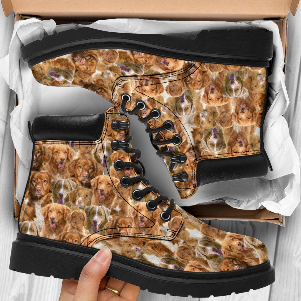 Nova Scotia Duck Tolling Retriever Full Face All-Season Boots