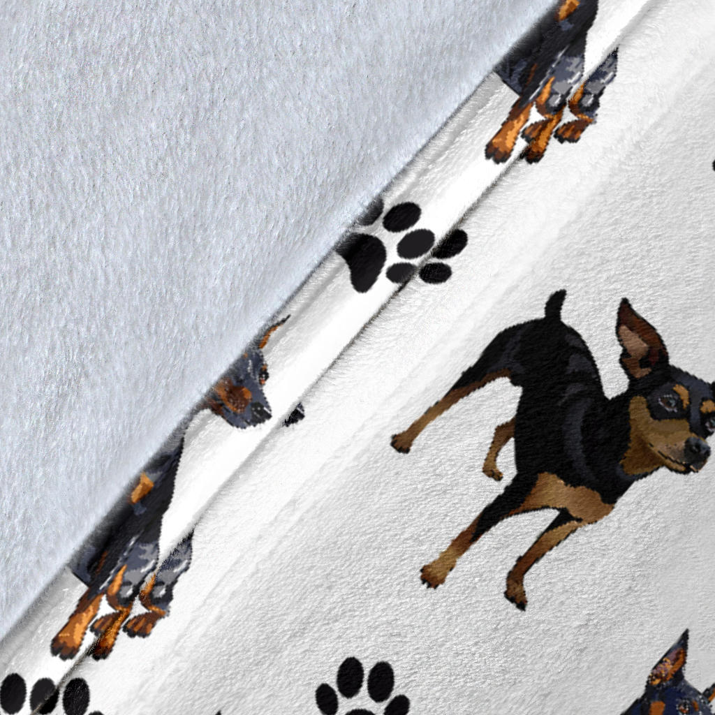 German Pinscher Paw Blanket