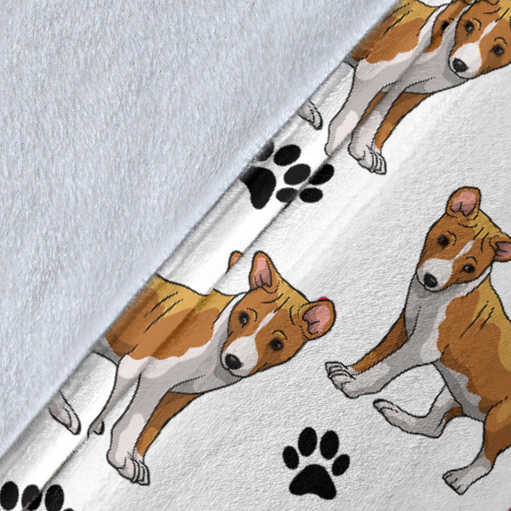 Basenji Paw Blanket
