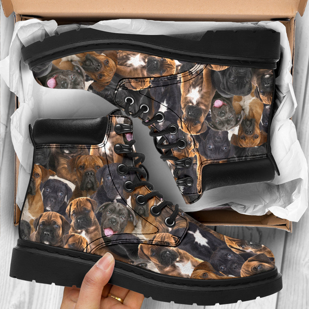 Cane Corso Full Face All-Season Boots