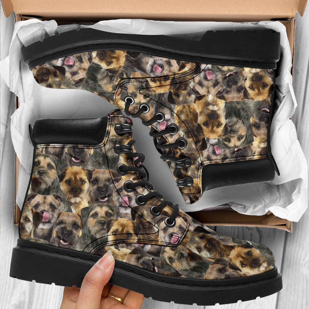 Border Terrier Full Face All-Season Boots