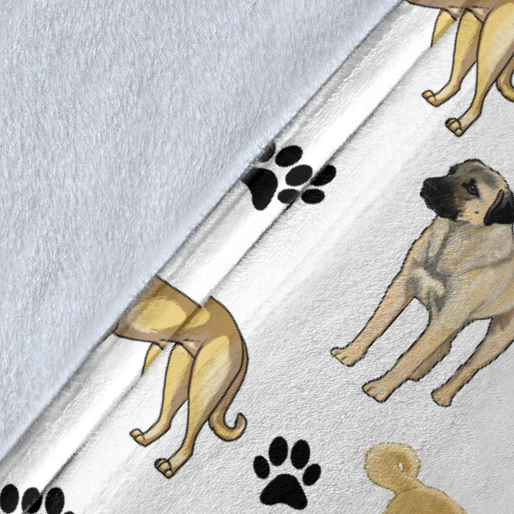 Anatolian Shepherd Paw Blanket