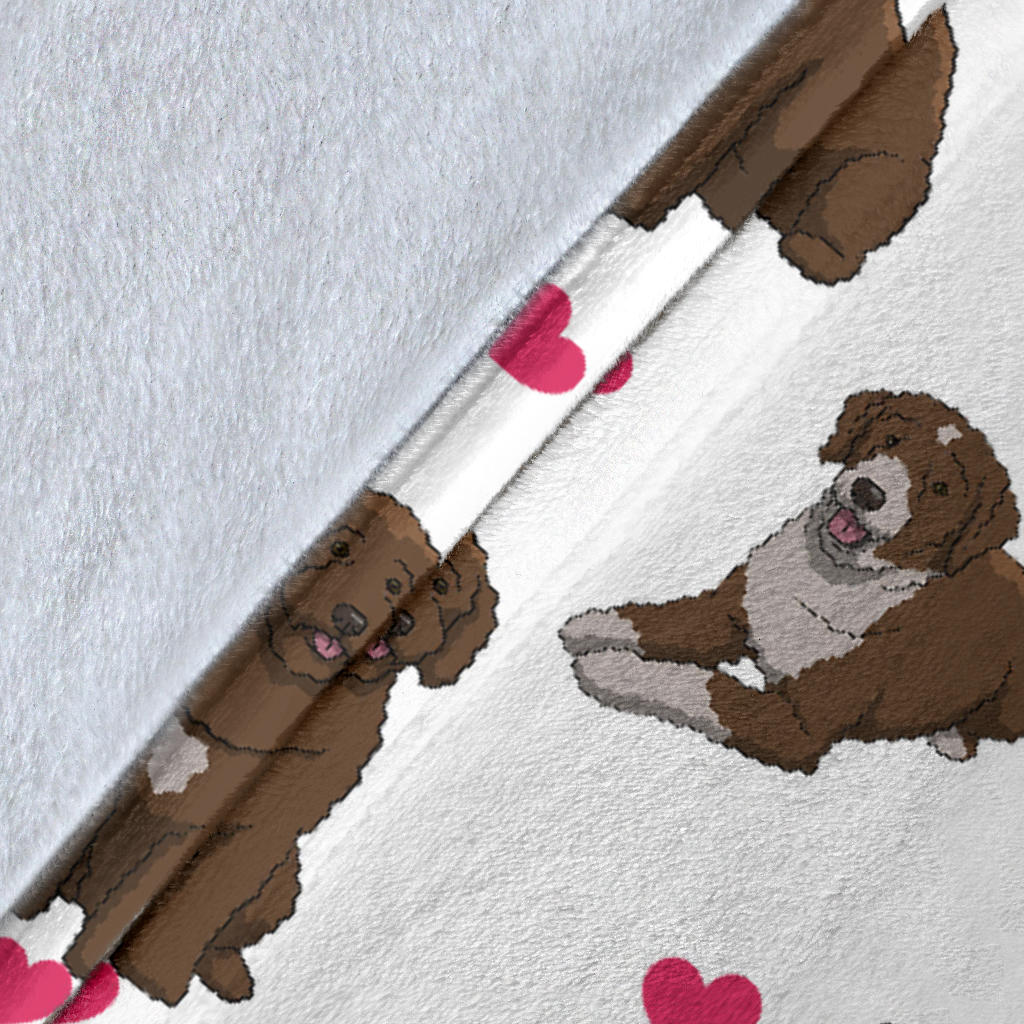 Spanish Water Heart Blanket