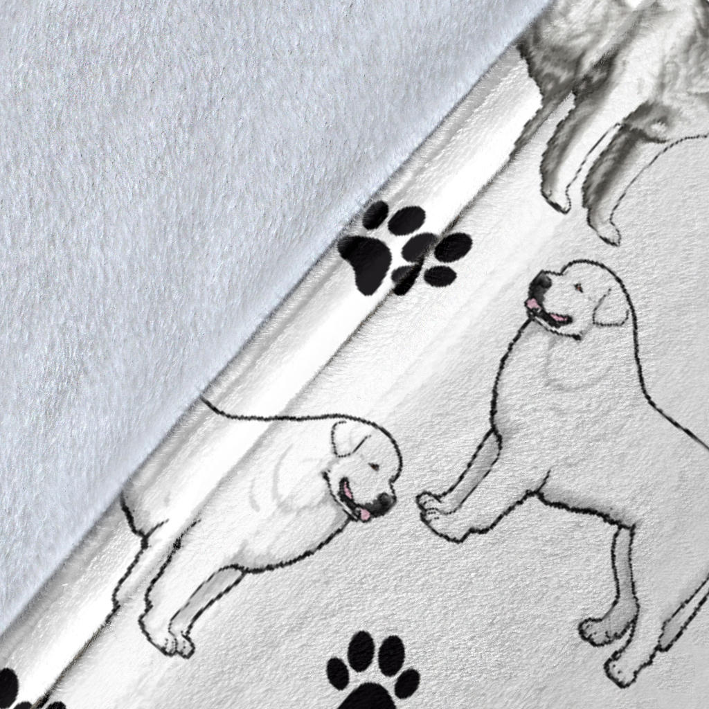 Kuvasz Paw Blanket