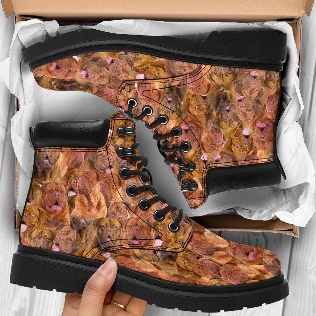 Dogue de Bordeaux Full Face All-Season Boots