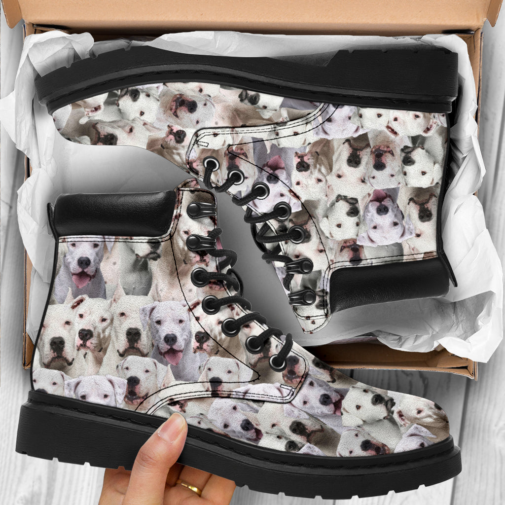 Dogo Argentino Full Face All-Season Boots