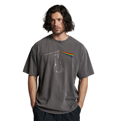 Pride Cat T-Shirt | Unisex Garment-Dyed Tee for Cat Lovers