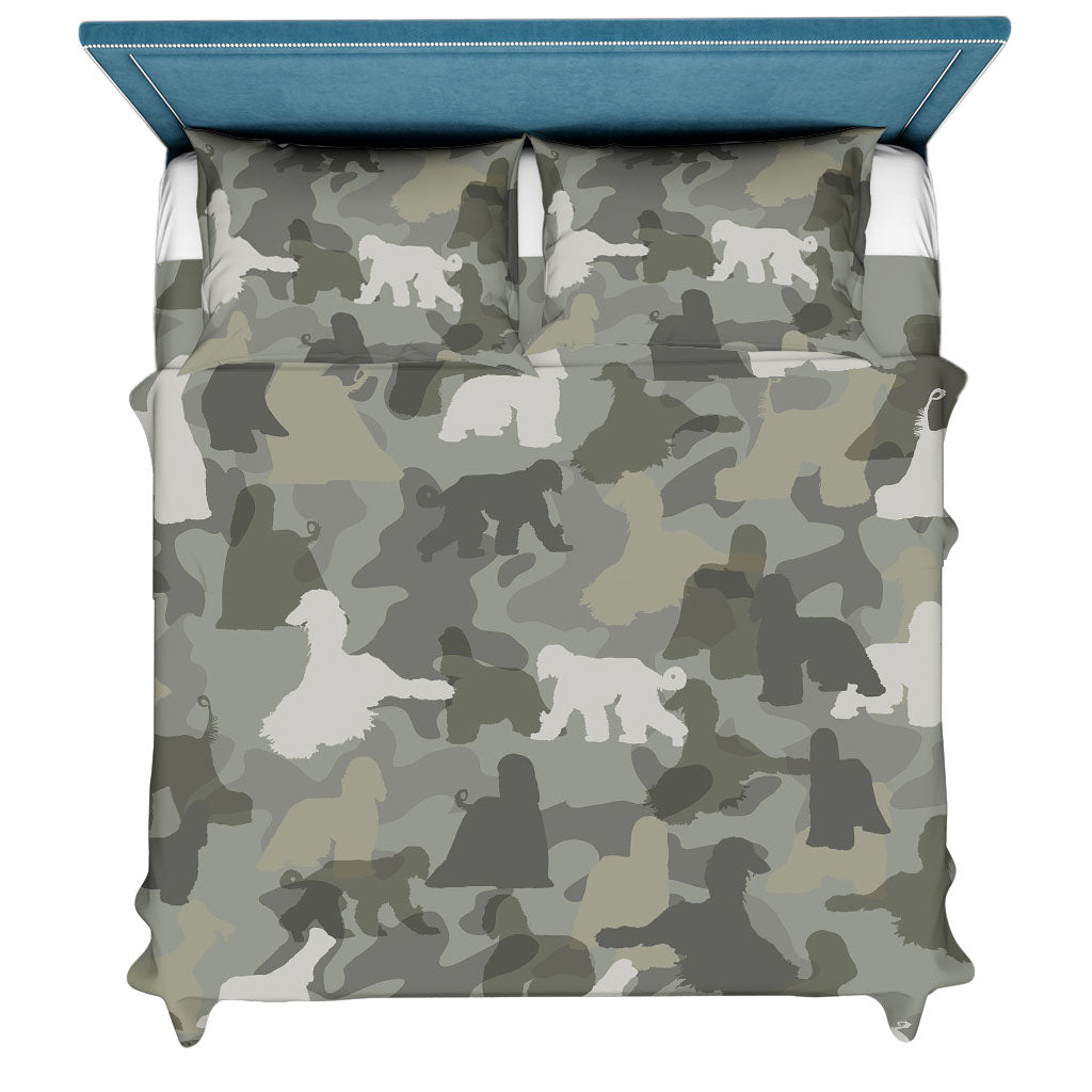 Afghan Hound Camo