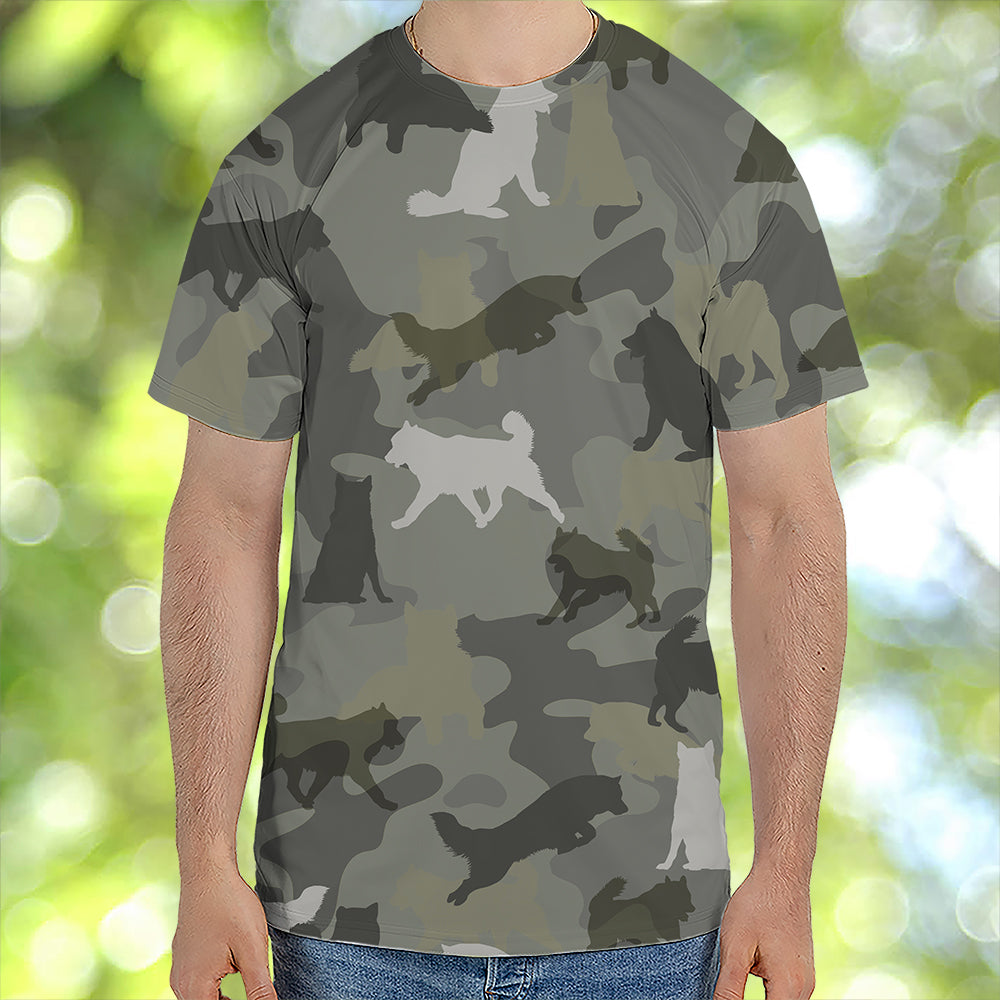 Alaskan Dog Camo T-Shirt