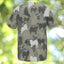 American Eskimo Dog Camo T-Shirt