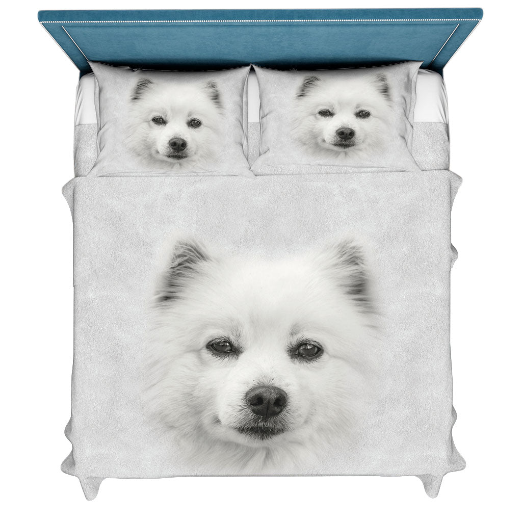 American Eskimo Dog Face Hair Sweater Sweater