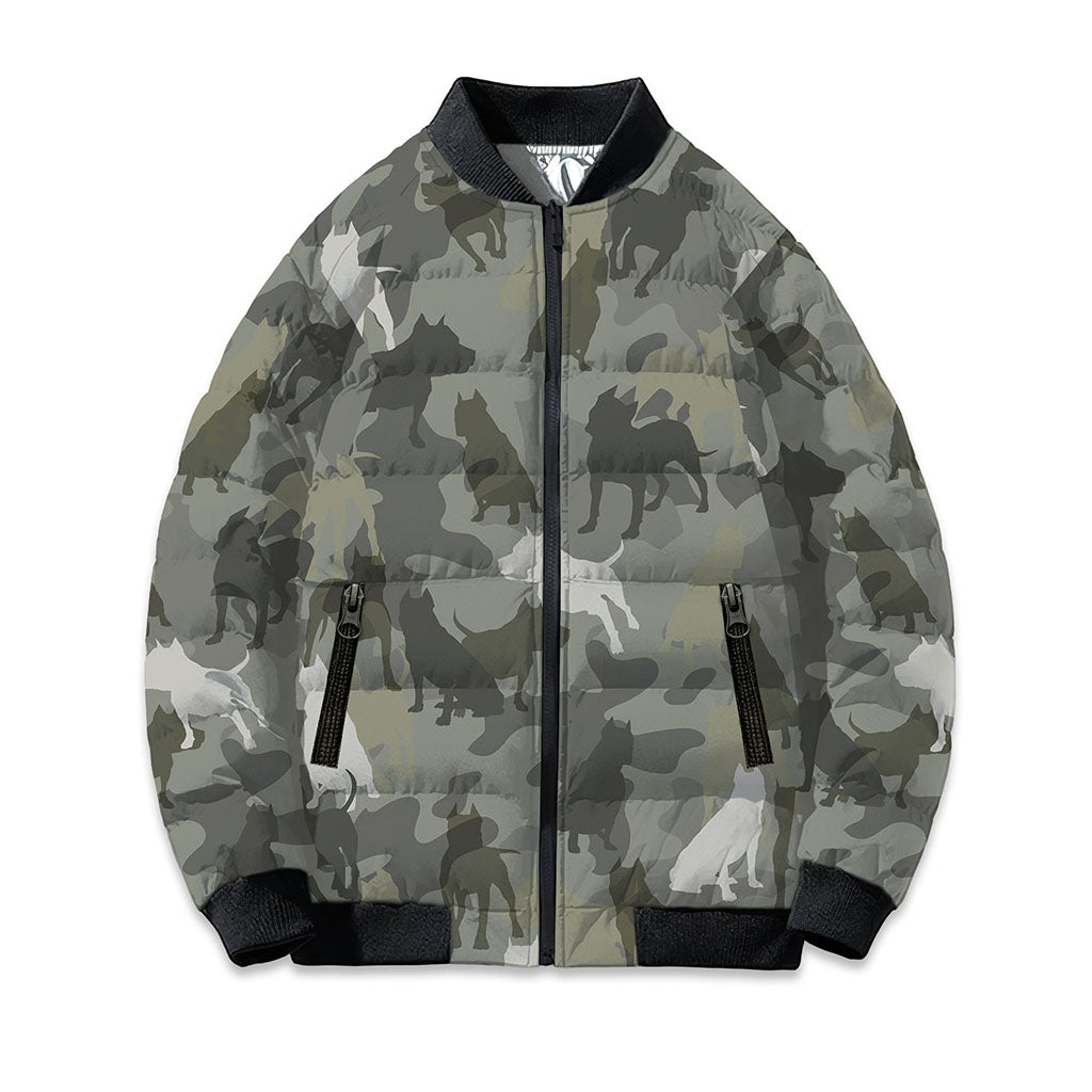 American Staffordshire Terrier Camo Front