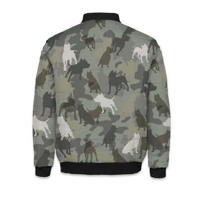 American Staffordshire Terrier Camo Front