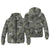 Ariegeois Camouflage Windbreaker - Camo Dog Print Hooded Jacket