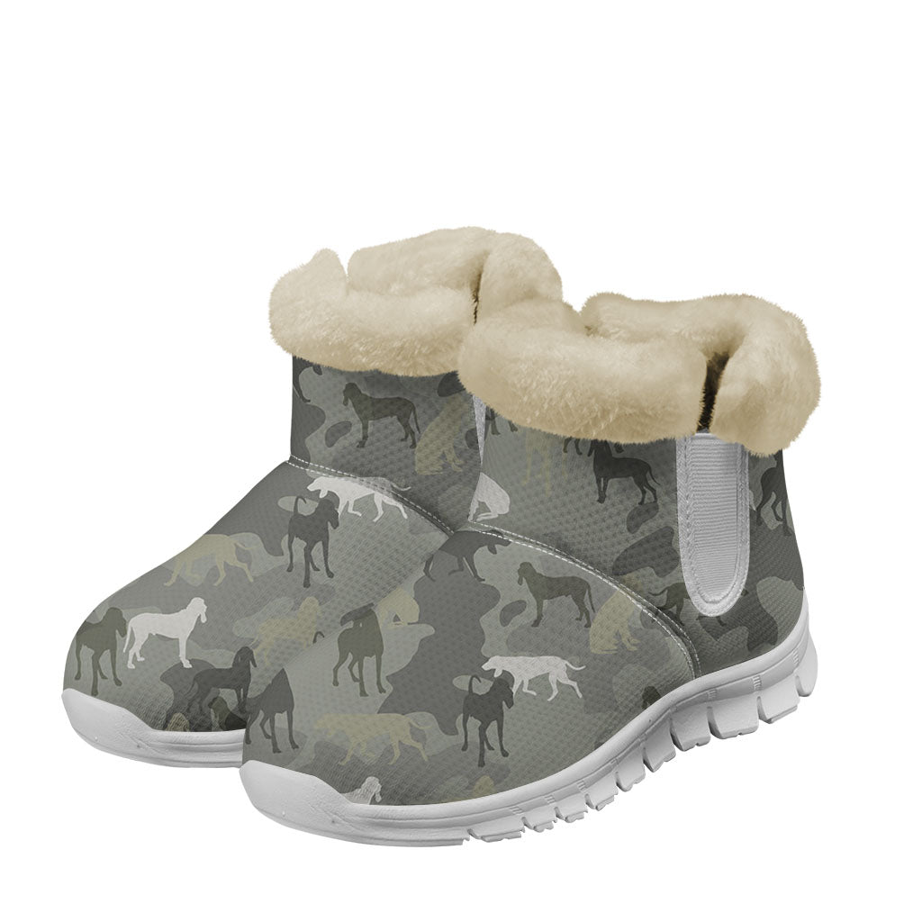 Ariegeois Camo Snow Boots - Perfect For Winter