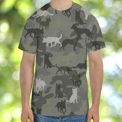 Australian Cattle Dog Camo T-Shirt