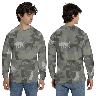 Australian Cattle Dog  - Camo - Long Sleeve Shirt