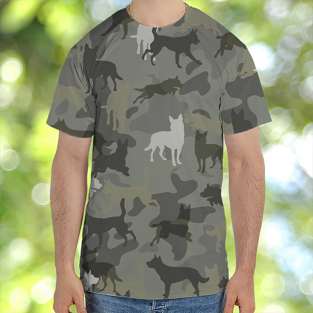 Australian Kelpie Camo T-Shirt