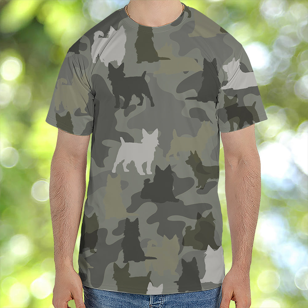 Australian Terrier Camo T-Shirt
