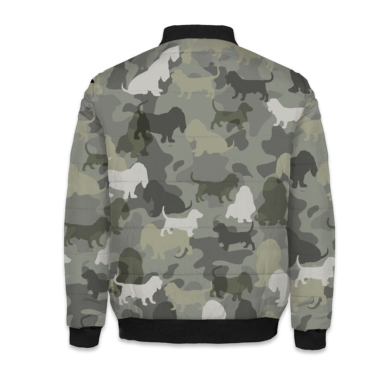 Basset Hound Camo Front