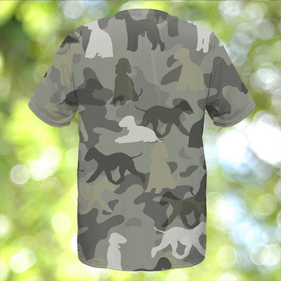 Bedlington Terrier Camo T-Shirt