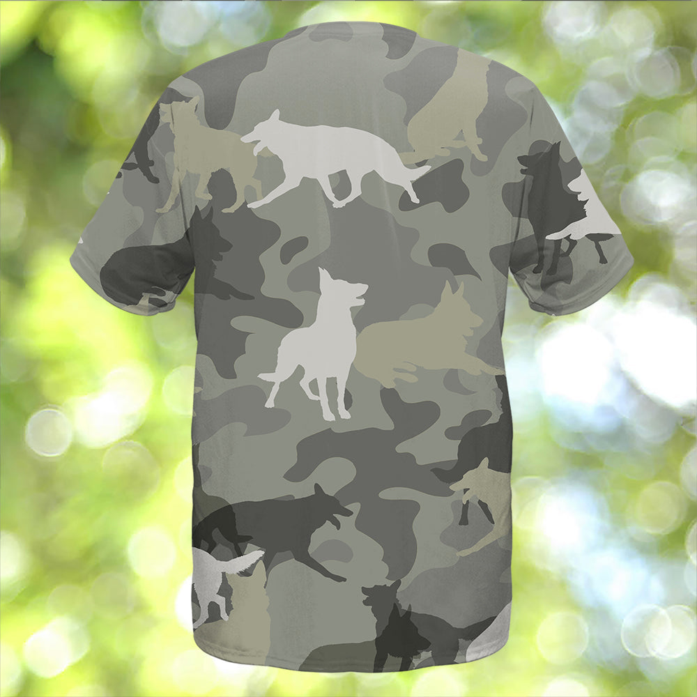 Berger Blanc Suisse Camo T-Shirt