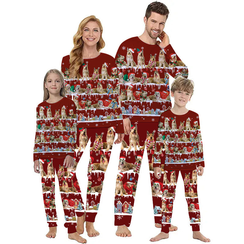 Family Christmas Pajamas Set - Berger Picard Dog Pajamas For Adult/Kid