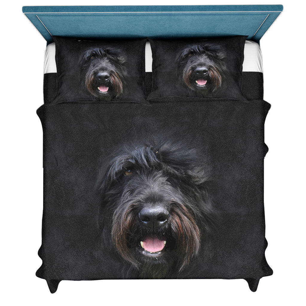 Black Russian Terrier Face Hair Sweater Sweater